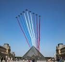 Defilé op 'quatorze juillet' gaat de mist in