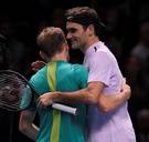 Goffin stunt tegen Federer en speelt vanavond finale Masters tegen Dimitrov