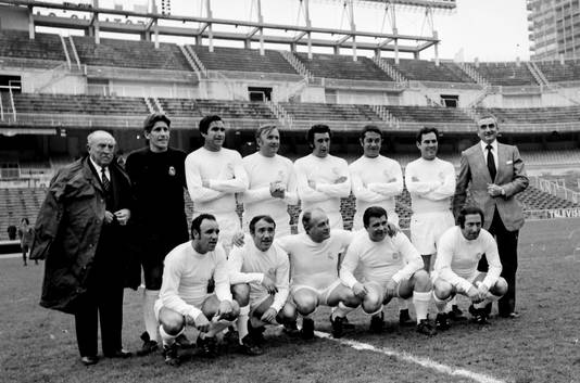 Het team van Real in 1959