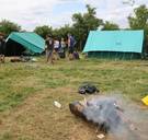 Opnieuw kamp stopgezet; zwemmen in Ourthe verboden