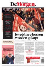 DeMorgen voorpagina