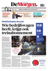 DeMorgen voorpagina