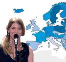 Overzicht. Van deze landen kreeg België (geen) punten tijdens finale Eurosong