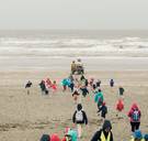 Wie leeft er aan de kust, voor het hoogseizoen start?