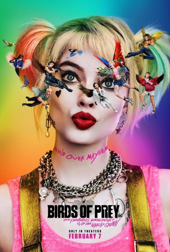 Birds of Prey Harley Quinn Margot Robbie poster