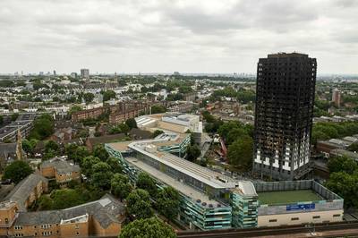 Londen pakt brandgevaarlijke flats aan