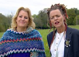 Vriendinnen Claudia en Anne samen op weg naar Walter in ‘B&B vol liefde’: “Je bestelt er één en krijgt er twee!”