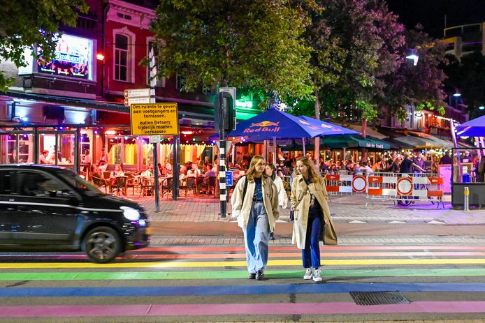 Even geen ruimte voor fietsers bij de Korte Heuvel