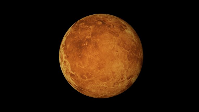3D-illustratie van de planeet Venus