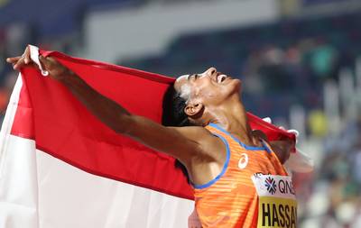 Hassan verovert WK-goud op de 10 kilometer