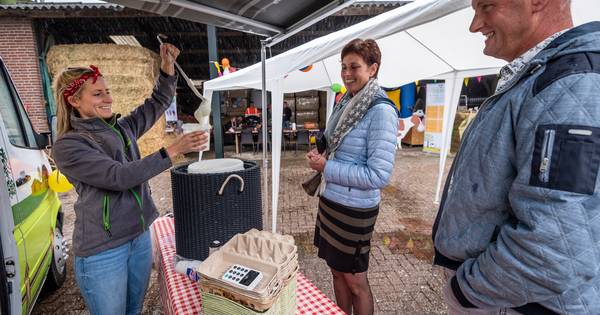Tijdens open dag van De Vlagheide meer regenwater dan bezoekers