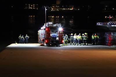 Auto te water bij Wamel blijkt vals alarm