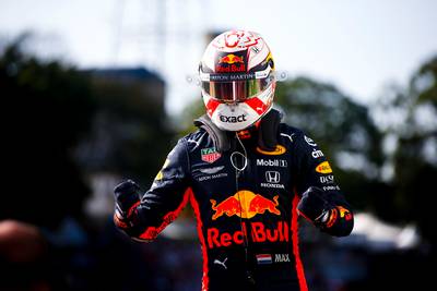 Tweede pole voor Verstappen na perfecte kwalificatie