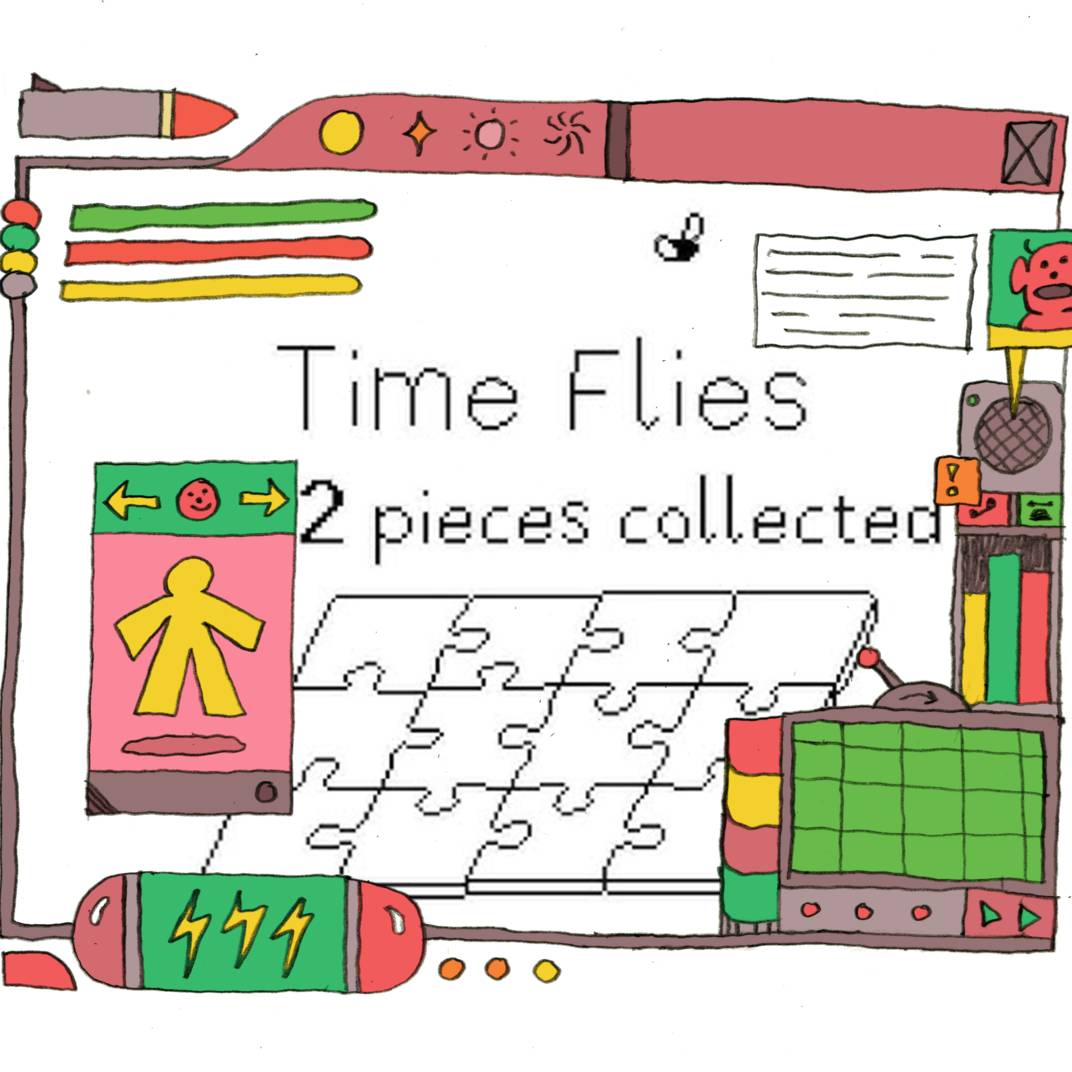 In ‘Time Flies’ ben je een vlieg, en dus telt elke seconde om iets van het leven te maken