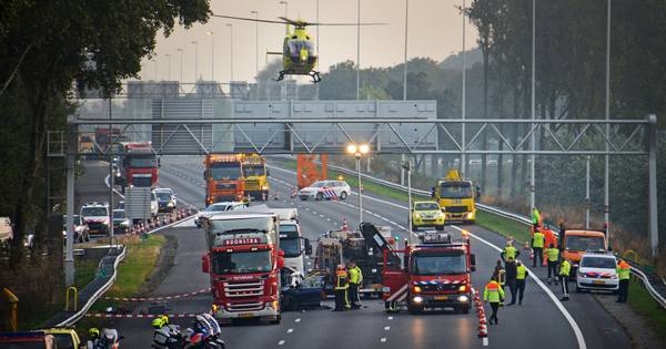 Meeste ongelukken op snelweg A12 bij Gouda | Binnenland - AD.nl