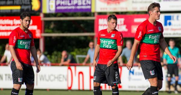Amateurs van Alverna stunten net niet tegen NEC