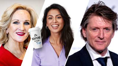 Tineke Schouten en Erik de Zwart in Ochtend Show To Go