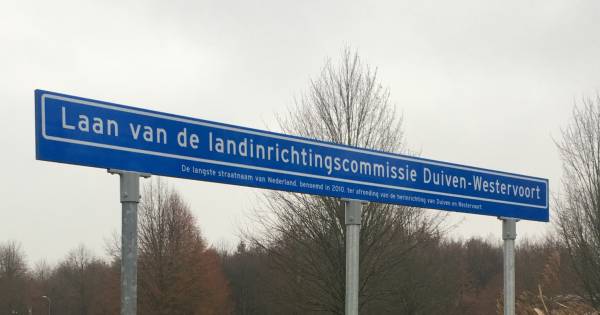 Dit is de langste straatnaam van Nederland | Arnhem - AD.nl