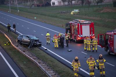 Omgekomen spookrijder uit Zevenaar reed met hoge snelheid over A18