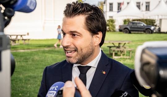 MR-voorzitter Georges-Louis Bouchez vraagt vakbonden om acties van morgen uit te stellen: ‘We mogen niet met vuur spelen’