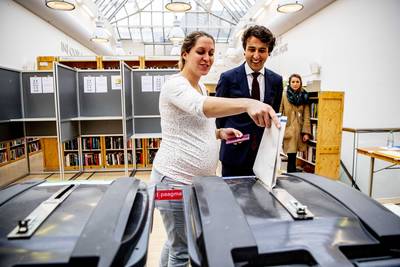 Leiders grote partijen hebben gestemd