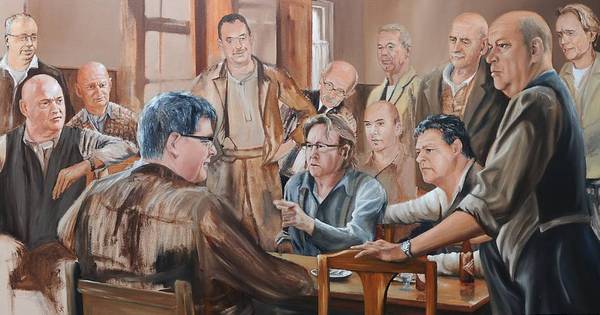 Schilderij Millenaar Verweijen bij laatste twaalf | Maasland - De Gelderlander