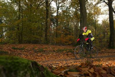Bergherbos wordt veiliger door aanpassen mountainbike-route