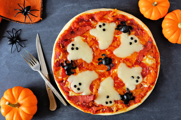 Beste Halloween: help, er zit een spin op mijn pizza | Koken & Eten II-77