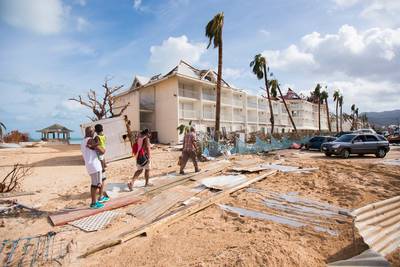 'Plunderingen met pistolen en machetes op Sint Maarten'