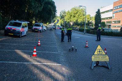 Politie zet drone in na ongeluk met twee gewonden in Nijmegen
