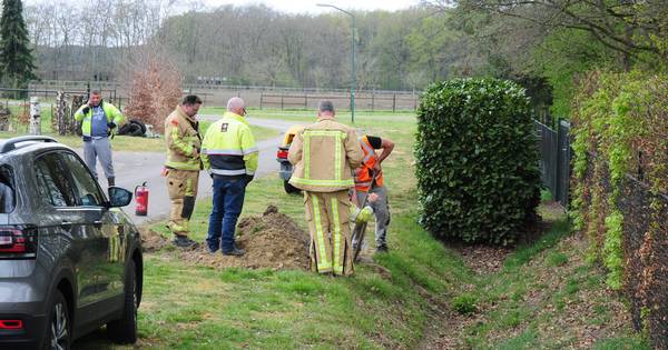 Gaslek in Soerendonk bij werkzaamheden aan glasvezel | 112 en misdaad - Eindhovens Dagblad