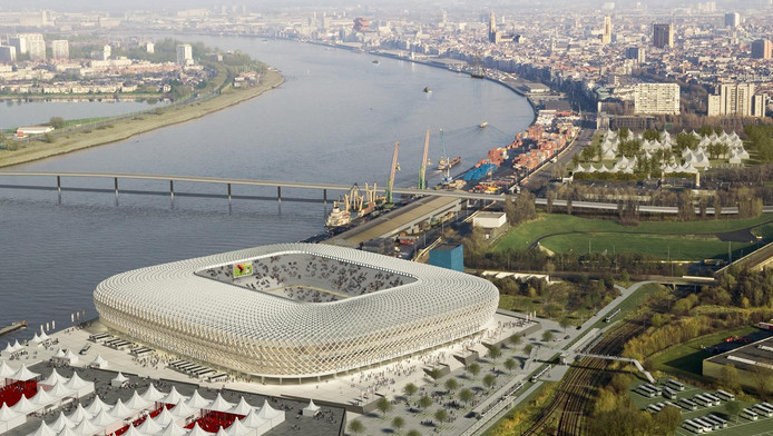 La ville d'Anvers veut un nouveau stade de football ...
