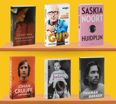 Nog zes boeken in de race voor NS Publieksprijs 2017
