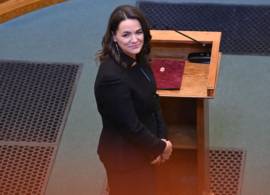 Katalin Novak (44) is de eerste vrouwelijke president van Hongarije