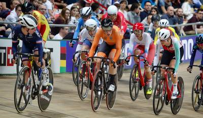 Brons voor Kirsten Wild op puntenkoers