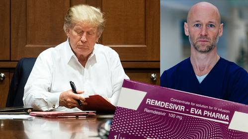 Combinatie van medicatie waarmee Trump behandeld wordt, zou in ons land geen enkele covid-patiënt krijgen