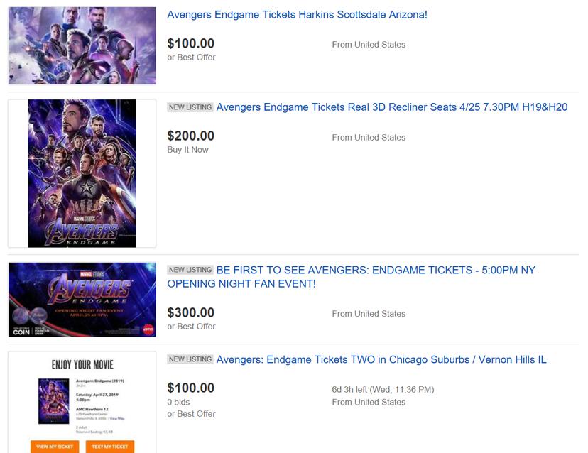 Run op Avengers: Endgame-kaarten zorgt voor woekerprijzen. Heb jij ze al?