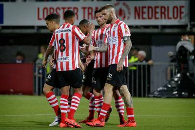 Sparta wint van Helmond Sport, dus FC Twente nog geen kampioen