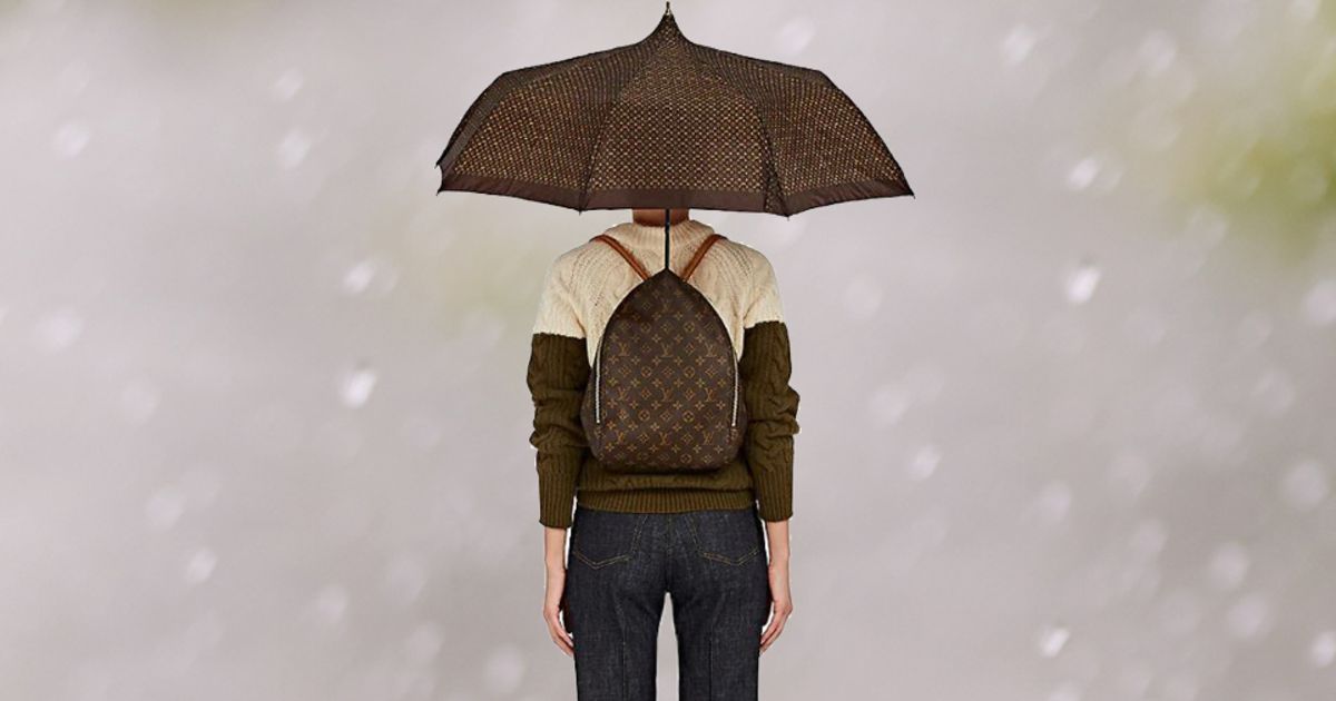 Louis Vuitton veilt iconische rugzak en paraplu ineen | Style | Nina | HLN