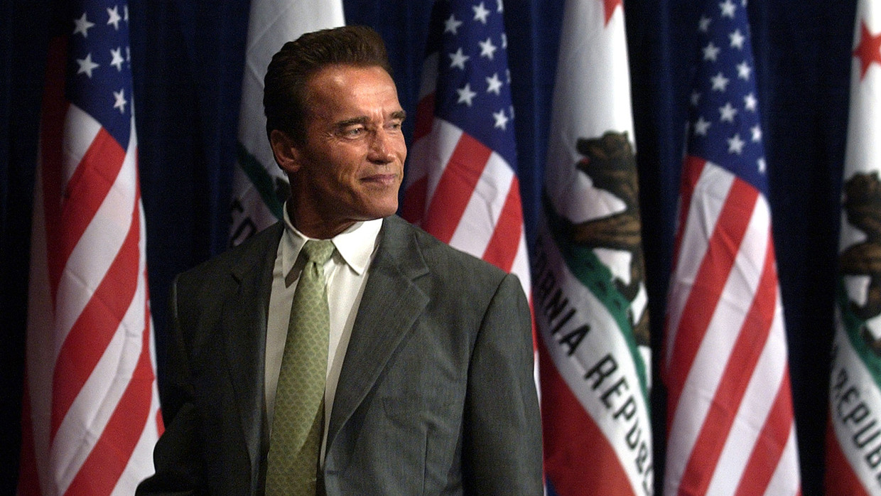 Arnold Schwarzenegger Eigenlijk Zou Donald Trump Er Willen Uitzien Zoals Ik Kunnen Acteren Als Ik En Even Slim Willen Zijn Humo