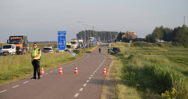 Motorrijder verongelukt op Deltaweg bij Kats.