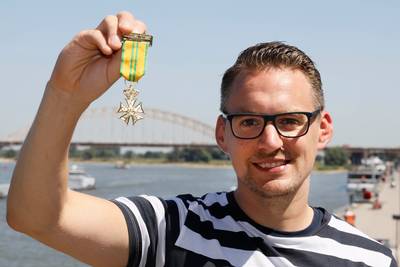 Per ongeluk Vierdaagsekruisje ‘gestolen’ van Duitse militair