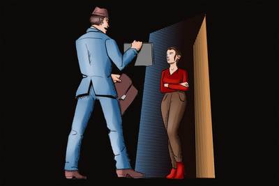 Zo pak je een agressieve glazenwasser of verkoper aan