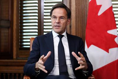 Rutte tegen Canadese scholieren: rook geen wiet