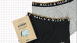 Le Fabuleux Marcel de Bruxelles brengt met Balls & Glory boxershorts voor kerst uit 