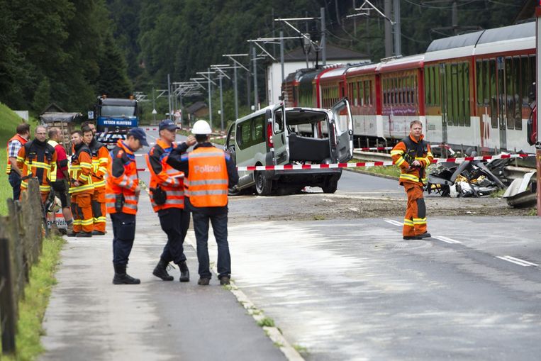 Drie doden bij treinongeval in Zwitserland Buitenland