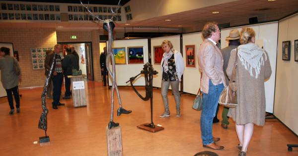 Knikkerbaan met vijf plateaus op dorpsexpositie in Oploo
