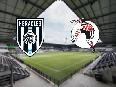 Middenmoter Heracles ontvangt degradatiekandidaat Sparta