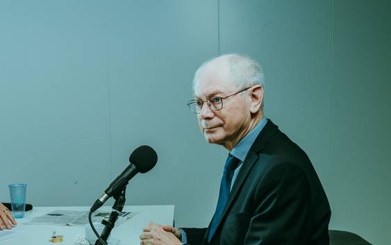Polspoel & Desmet met Herman Van Rompuy over brexit: “Het volk zegt nu iets anders”