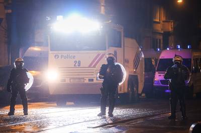 La police a fait usage de balles en caoutchouc lors des émeutes à Bruxelles